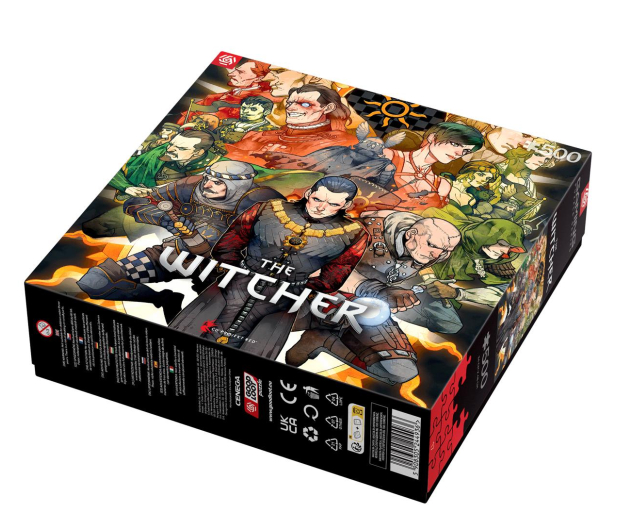GOOD LOOT The Witcher Nilfgaard Puzzle 500 - 1178562 - zdjęcie 3